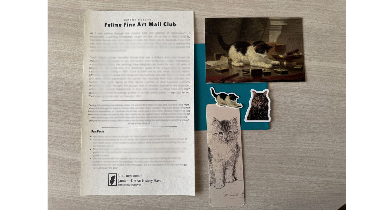 Feline Fine Art Snail Mail Club